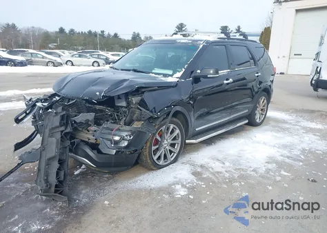 2016 Ford Explorer Limited from USA, damaged, VIN 1FM5K8F85GGA45685